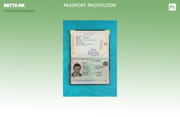 нов пасош на Бангладеш во модерен стил (Пасош што може да се чита за машини) од