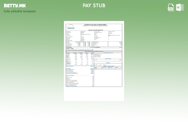 Модерен стил Индија Intelenet Global Services Limited шаблон за уплатница