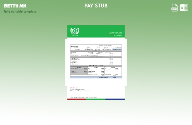 Модерен стил САД Бруксон решенија ограничен шаблон платните листови