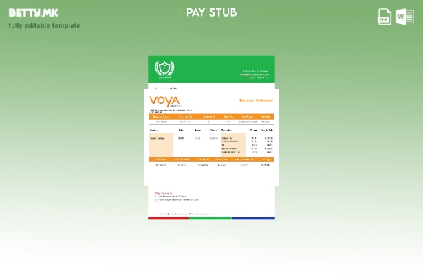 Модерен стил Шаблон верзија на лист за вработени во финансиската компанија во СА