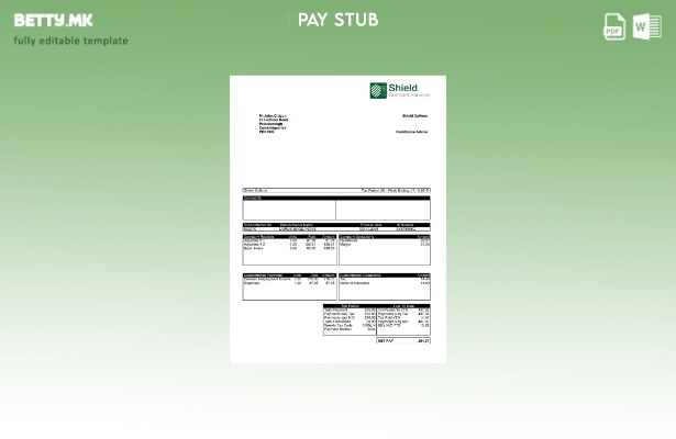 Модерен стил Шаблон за договор за услуги на Обединетото Кралство Шилд