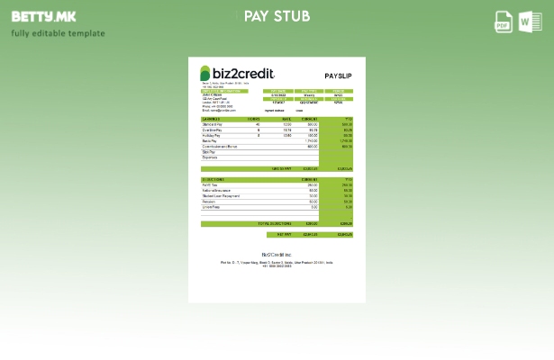 Модерен стил Шаблон за компанија за потрошувачки кредити во Индија BizCredit Inc