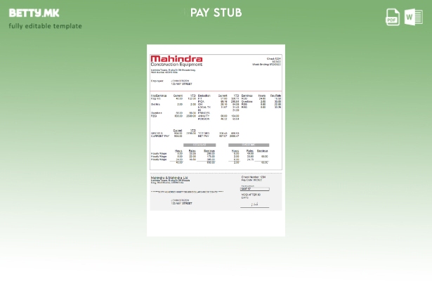 Модерен стил Шаблон за компанија од автомобилската индустрија Индија Mahindra &