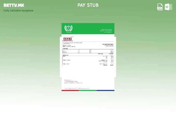 Модерен стил Шаблон за лист за вработени во градежна компанија во САД