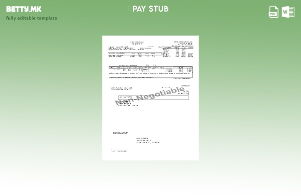 Модерен стил Шаблон за плати за вработени во Barrett Business Services