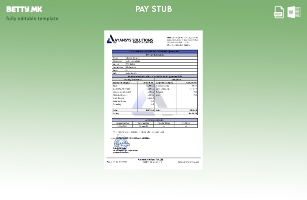 Модерен стил Шаблон за софтверска компанија Ayansys Solutions