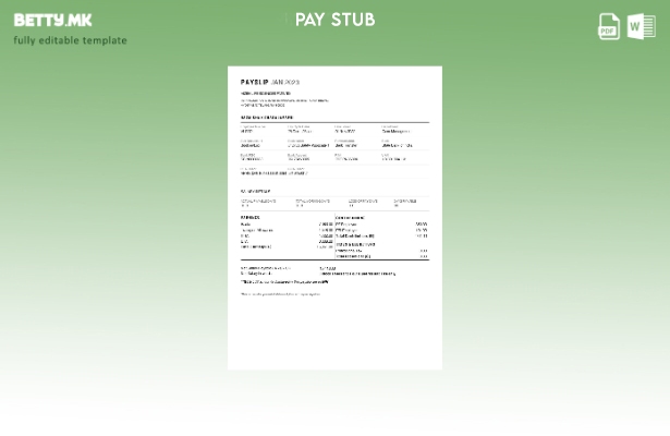 Модерен стил Шаблон за уплатница за фармацевтска компанија Vizen Life Sciences