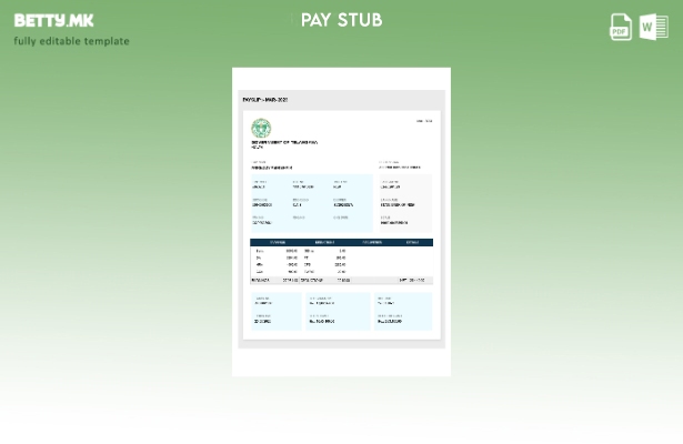 Модерен стил Шаблон за уплатница на Владата на Телангана