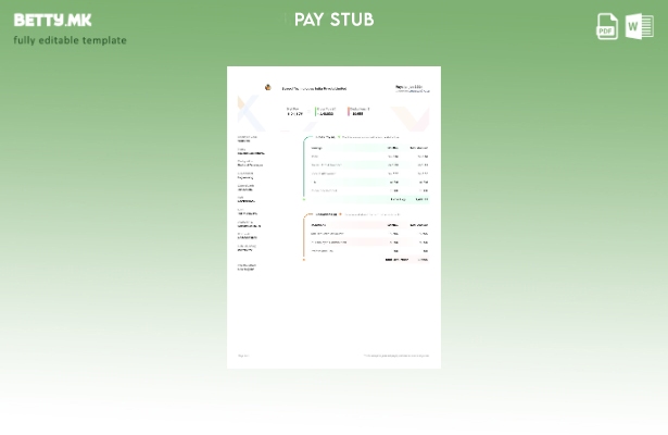 Модерен стил Шаблон за уплатница на Surreal Technologies India