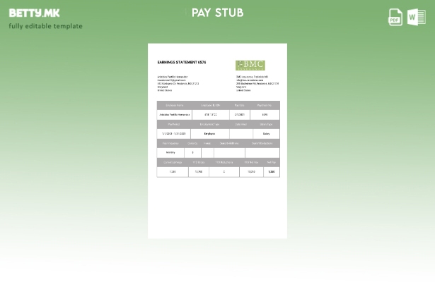 Модерен стил на BMC Insurance Play шаблон за плати