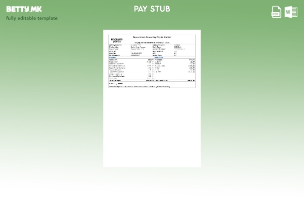 Модерен стил на Square Yards Consulting шаблон за уплатница