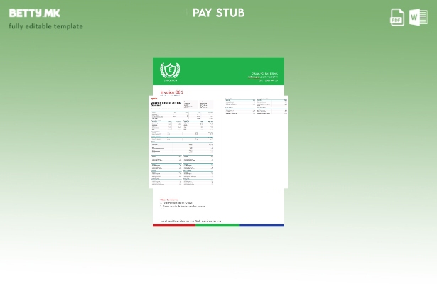 Модерен стил шаблон за изводи за заработка Мраз и синови