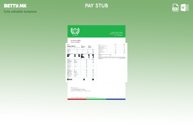 Модерен стил шаблон за изводи за заработка Gusto