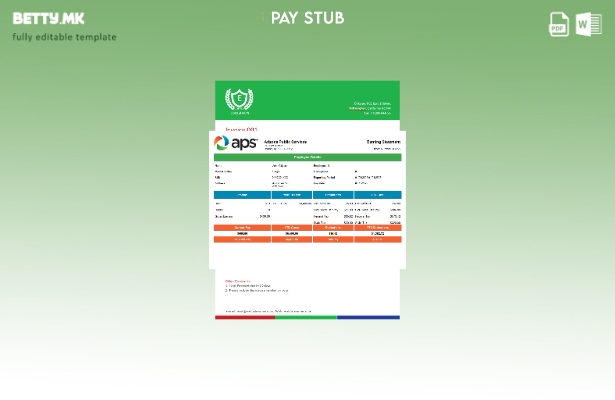 Модерен стил шаблон за компанија за јавни услуги на САД APS