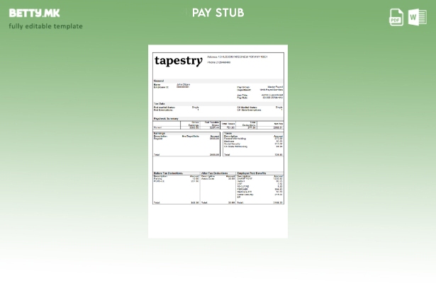 Модерен стил шаблон за ливчиња за вработени во компанија за облека во САД