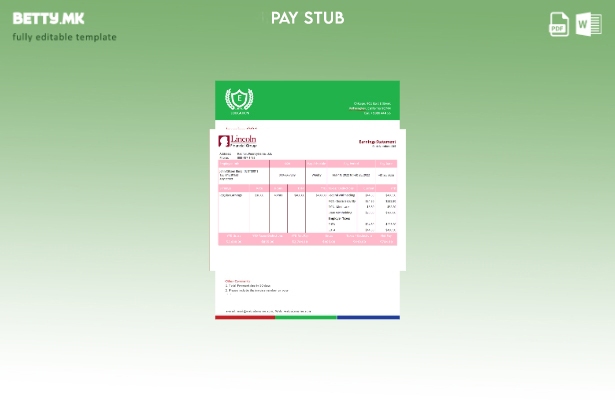 Модерен стил шаблон за лист за вработените во осигурувањето во САД