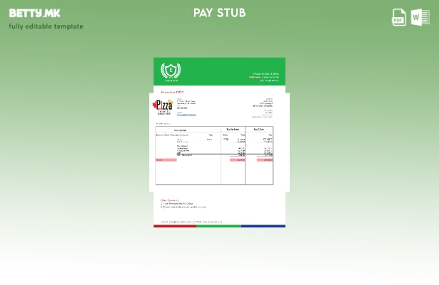 Модерен стил шаблон за плати за пица Торонто