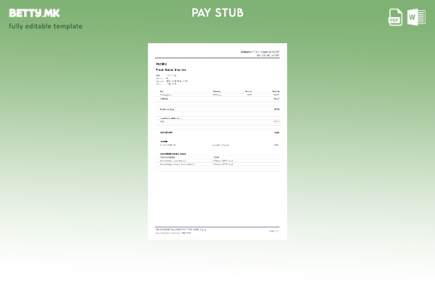 Модерен стил шаблон за уплатница за решенија за управување со овоштарници Керики