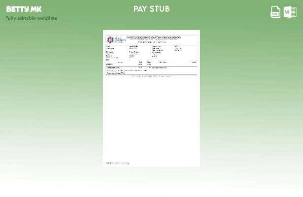 Модерен стил шаблон за уплатница Infinity Engineering Solutions