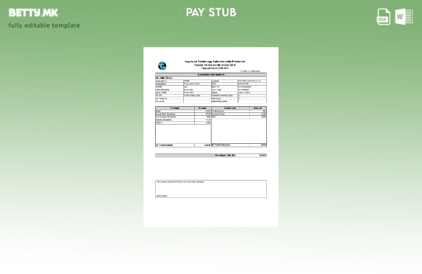 Модерен стил India Cognizant Technology Solutions India Private Ltd шаблон за уп