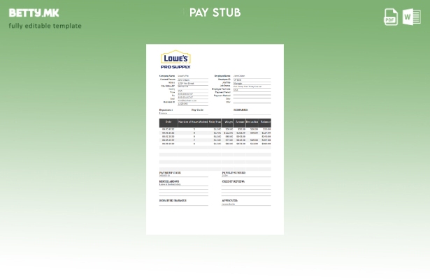 Модерен стил USA Lowe's Pro Supply шаблон за плаќања за големопродажба на компан