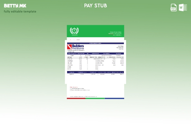 Шаблон за заработка на градежни материјали во модерен стил во САД