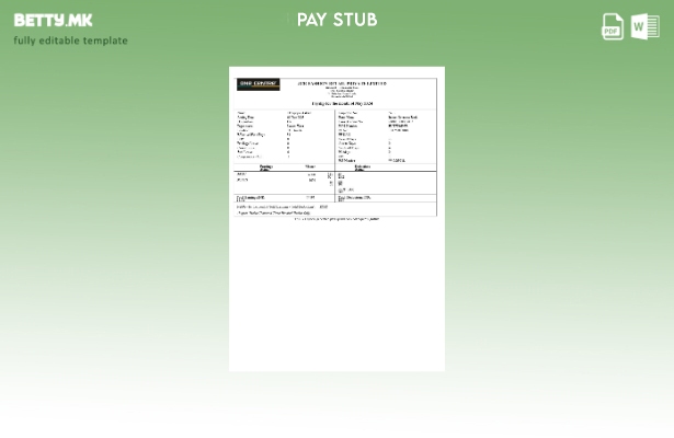 Шаблон за уплатница во модерен стил JCR Fashion Retail