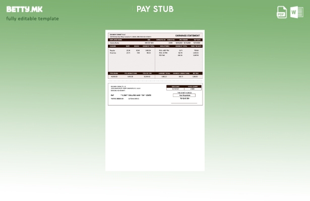 Шаблон за Playstub во модерен стил Dunkin' Donuts LLC