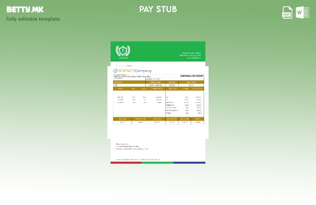модерен стил САД Шаблон за научна компанија за научна компанија за плаќање