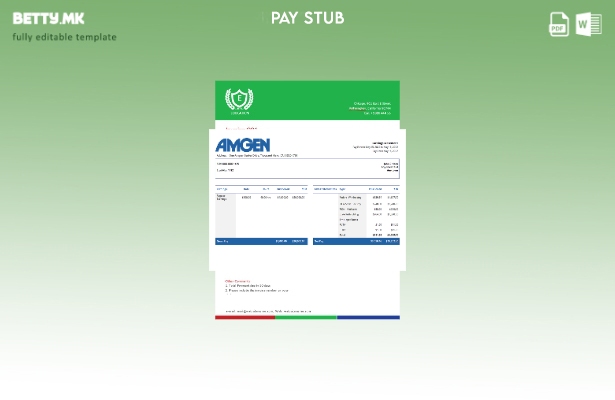 модерен стил Шаблон за биотехнолошка компанија во САД Amgen