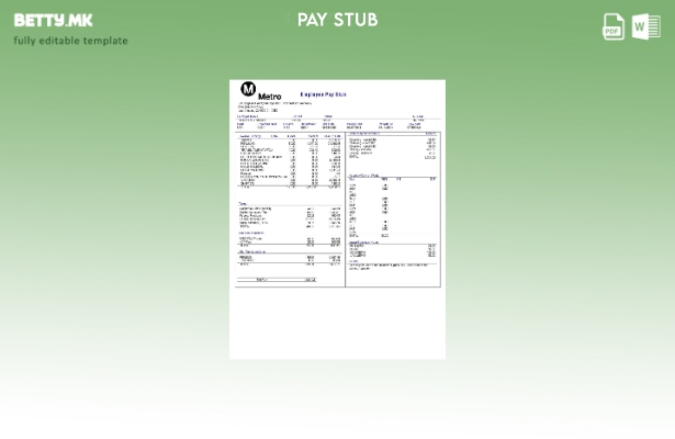 модерен стил Шаблон за исплати на вработени во округот Лос Анџелес за транспорт