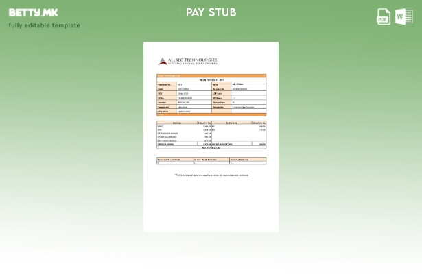 модерен стил Шаблон за платежни технологии Allsec Building