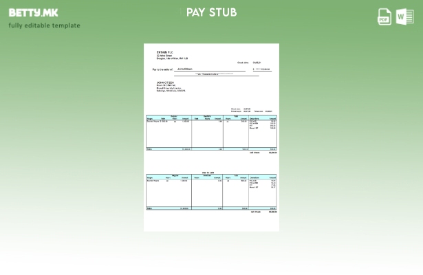 модерен стил Шаблон за плати во Обединетото Кралство