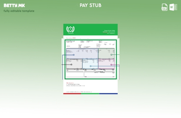модерен стил Шаблон за плати за вработени во ЕДИНИЦАТА за договарање