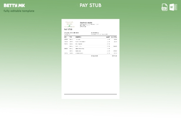 модерен стил Шаблон за плати на Dasilva's Maids