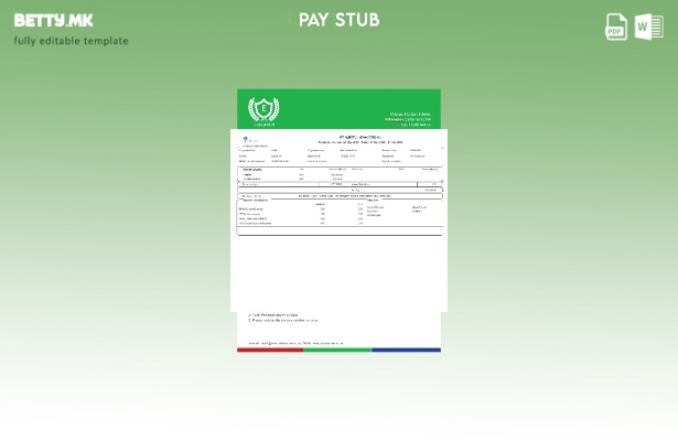 модерен стил PT. Шаблон за уплатница Amerta Indah Otsuka