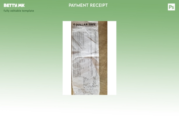 Модерен стил Шаблон за проверка на продавницата за дрво од долари