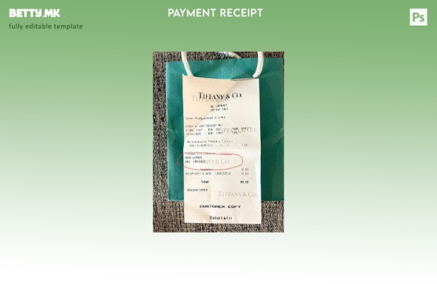 Модерен стил Шаблон за сметки за дизајн на куќа на Тифани и Ко