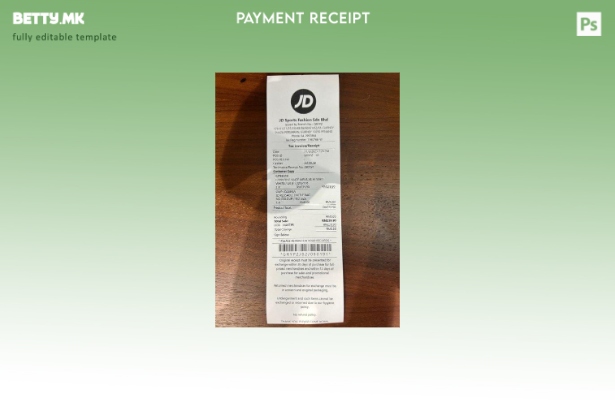 Модерен стил Jd спортска продавница за проверка на шаблон