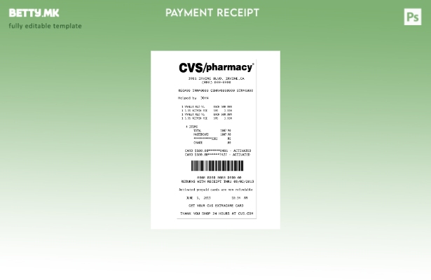 Шаблон за аптека CVC во модерен стил