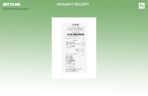 модерен стил Шаблон за потврда за плаќање Best Buy