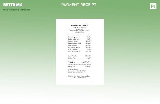 модерен стил Шаблон за прием на деловна компанија