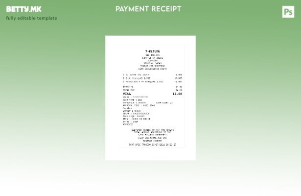 модерен стил Шаблон за проверка на единаесет плаќање