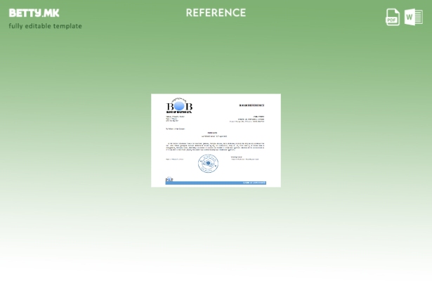 Модерен стил референтен шаблон на Бутанската банка на Бутан