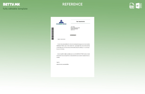 Референтен шаблон за затворање банка на Црна Гора Атласмонт во модерен стил