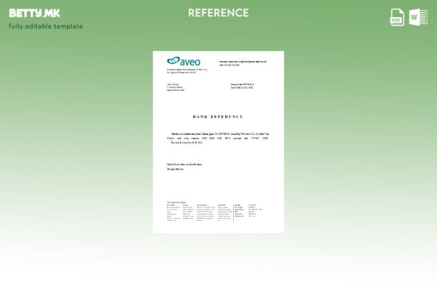 Референтен шаблон за затворање во модерен стил Австралија AVEO