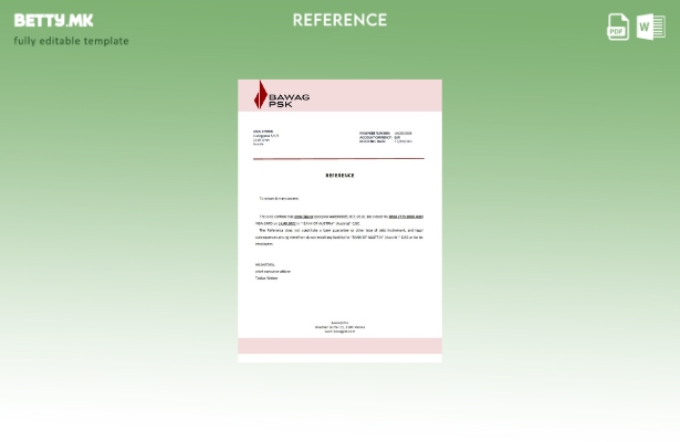 Референтен шаблон за затворање во модерен стил Австрија BAWAG PSK