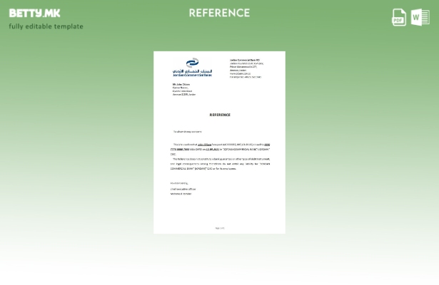 Референтен шаблон за затворање во модерен стил Jordan JCB