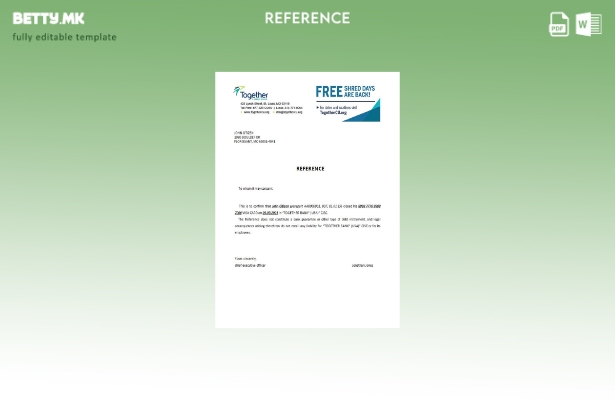 Референтен шаблон за затворање во модерен стил USA Together