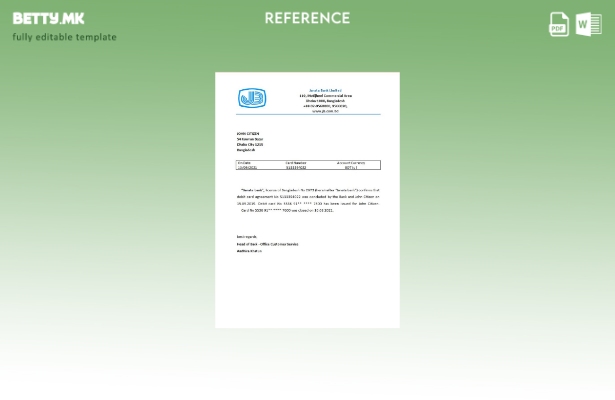 Референтен шаблон за затворање модерен стил Бангладеш Џаната